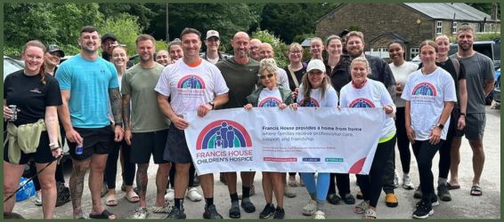 Social Care Agency Annual Fund Raiser with Social Workers raising funds for Francis House Children's Home